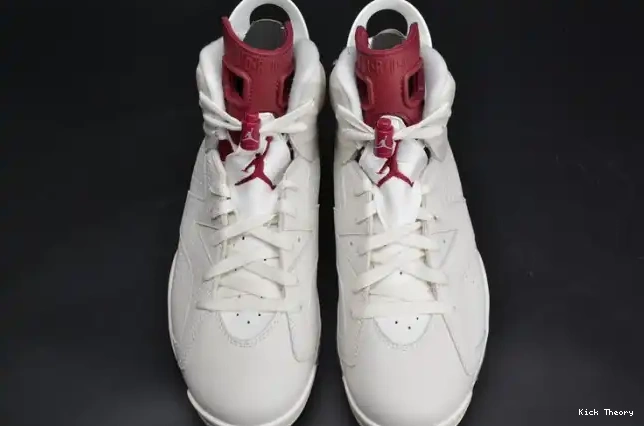 Kick Theory Maroon white Jordan 6 Retro 384664-116 Air 0624